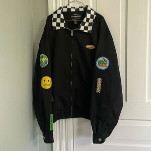 Airwalk Men’s Logo Patch Black Jacket size Medium